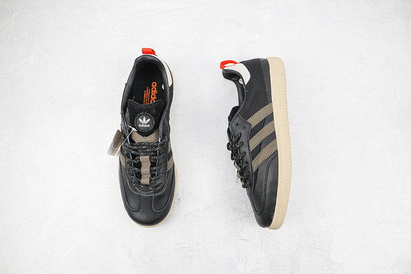 Samba Og Shoes Core Black/Dark Grey/Beige 13