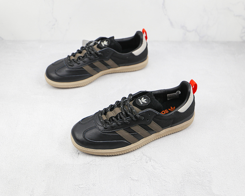 Samba Og Shoes Core Black/Dark Grey/Beige 17