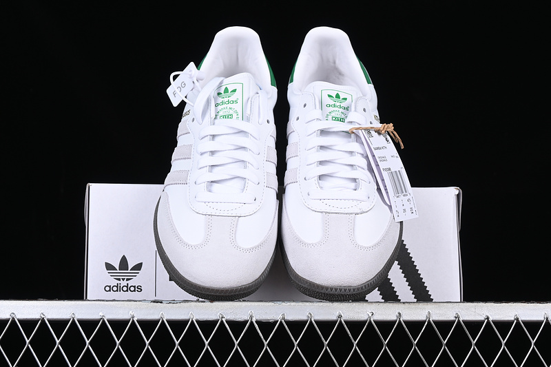 Adidas Samba Kith White/Grey/Green/Black 7