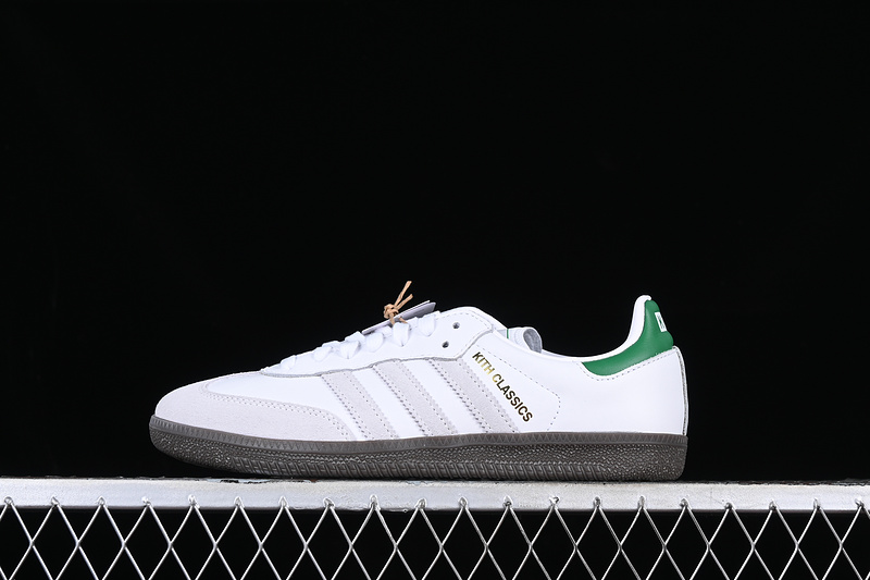 Adidas Samba Kith White/Grey/Green/Black 15