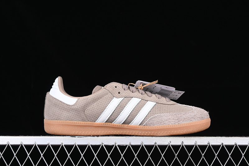 Adidas Samba Og White/Grey/Brown 9