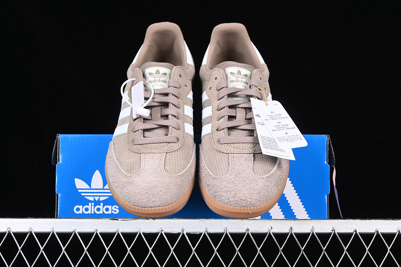 Adidas Samba Og White/Grey/Brown 27