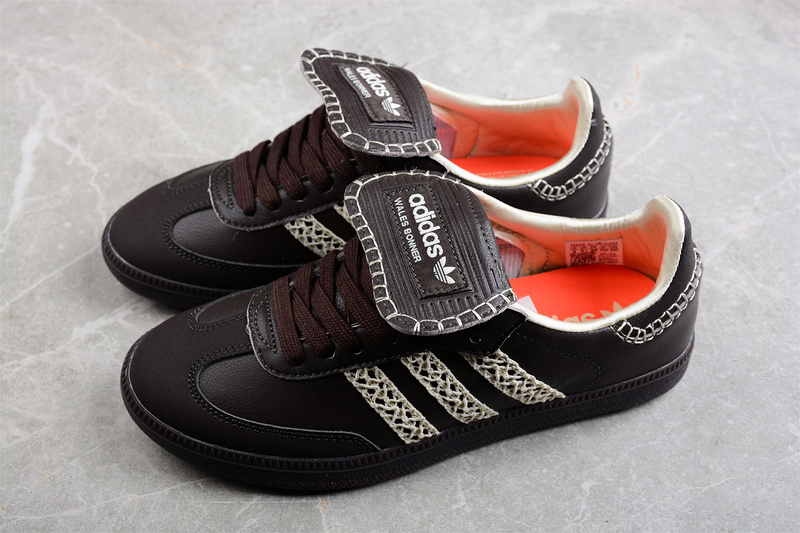 Wales Bonner X Samba Shoes Black/Cream White/Core Black 15