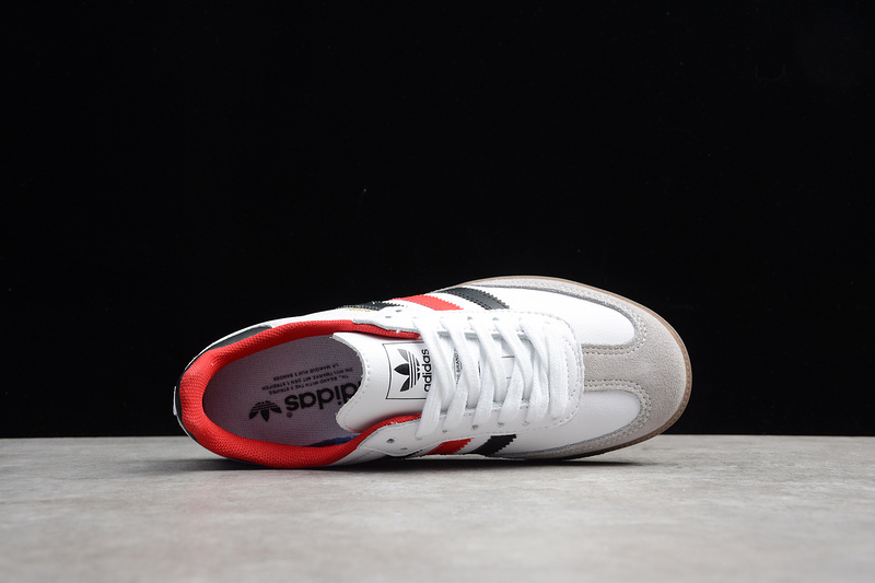 Samba Og Shoes Cloud White/Black/Red 13