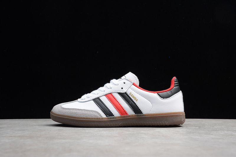 Samba Og Shoes Cloud White/Black/Red 19