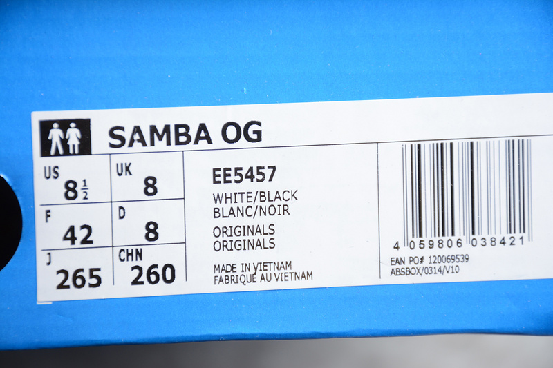 Samba Og Ft Shoes Core Black/Cloud White 31