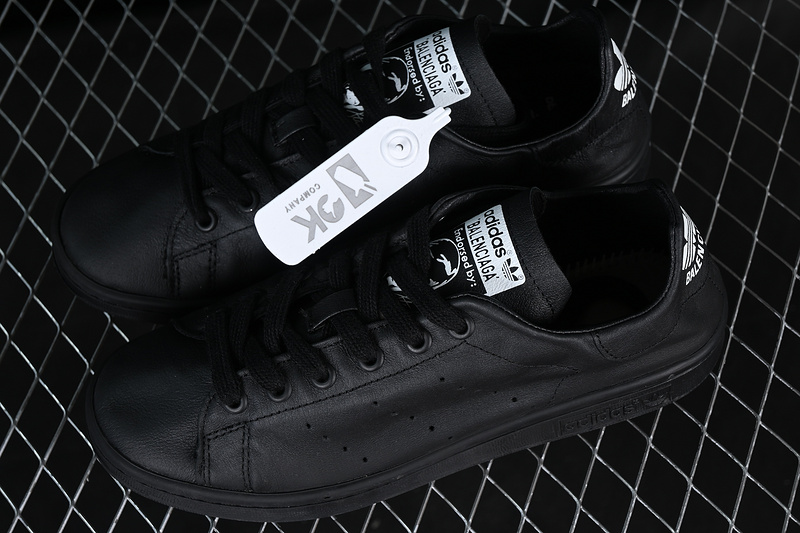 Adidas Original Stan Smith X Balenciaga Black/White 13