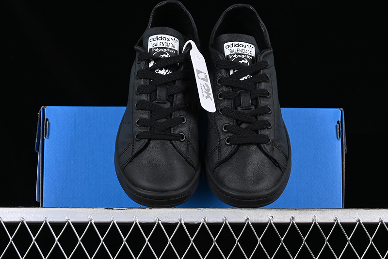 Adidas Original Stan Smith X Balenciaga Black/White 17