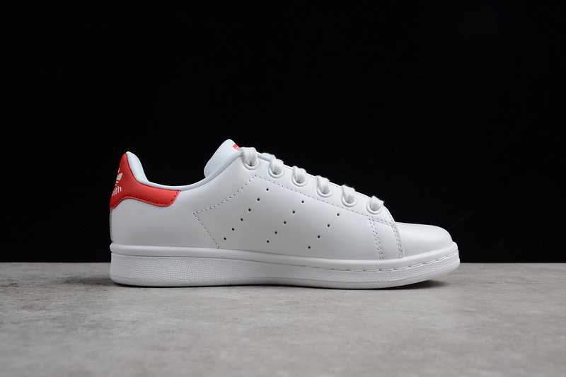 Adidas Stan Smith White/White/Red 9