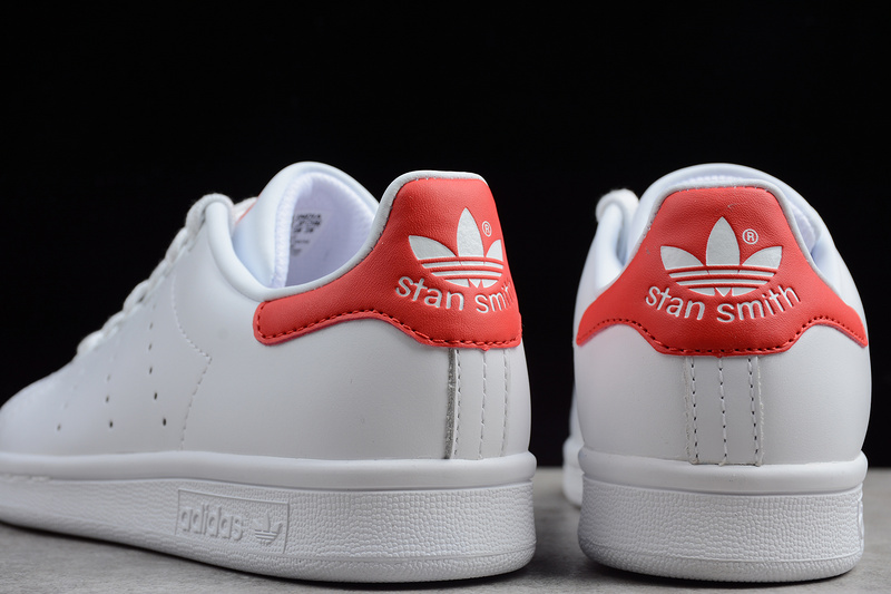 Adidas Stan Smith White/White/Red 19