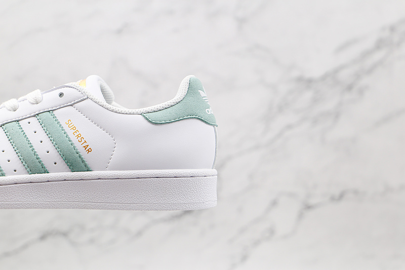 Superstar Shoes Cloud White/Light Green 15