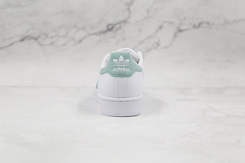 Superstar Shoes Cloud White/Light Green 17