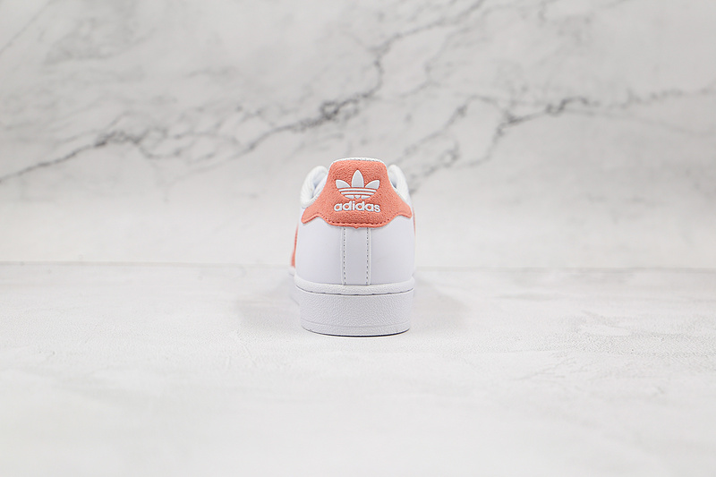 Superstar Shoes Cloud White/Orange/Cloud White 19