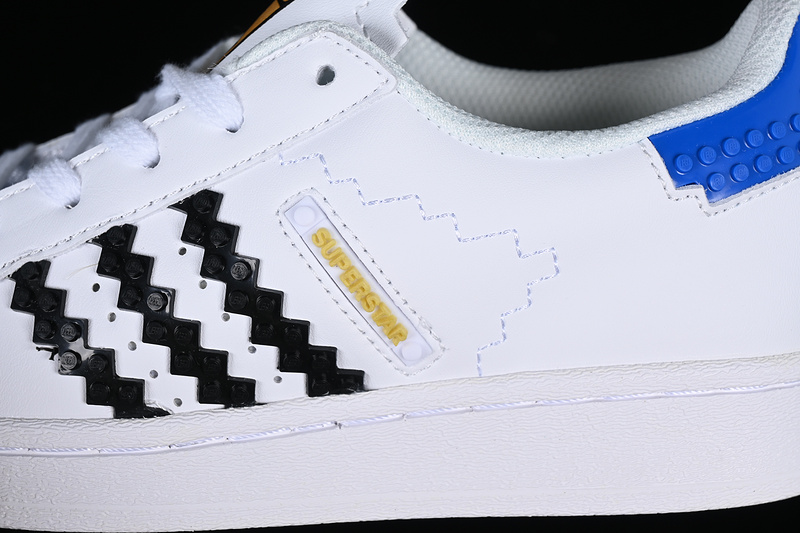 Superstar White/Black/Blue 17