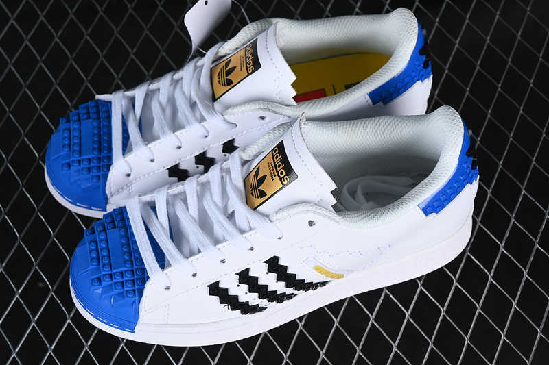 Superstar White/Black/Blue 27