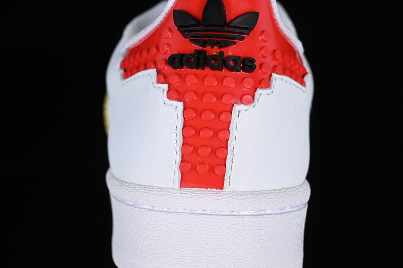 Superstar White/Black/Red 25