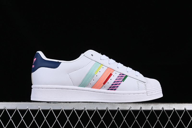 Superstar White/Blue/Green/Orange/Purple 3