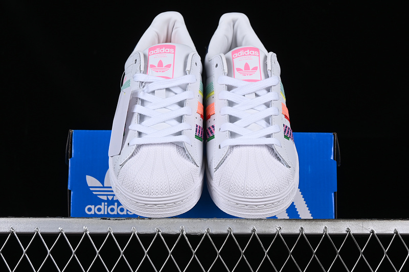 Superstar White/Blue/Green/Orange/Purple 15