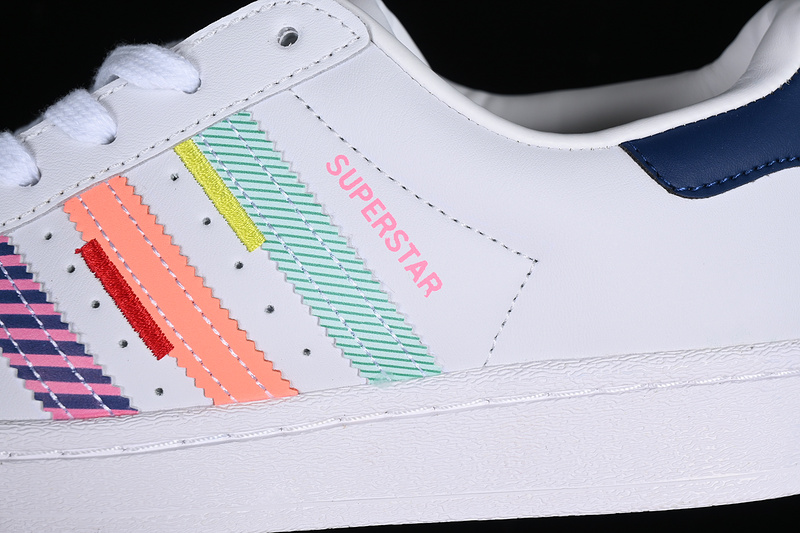 Superstar White/Blue/Green/Orange/Purple 25