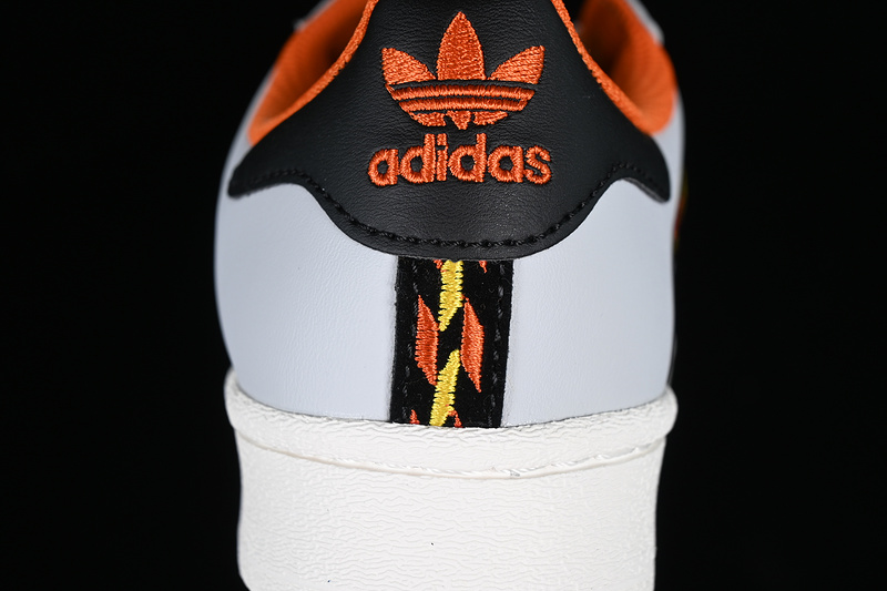 Superstar White/Black/Grey/Orange 3