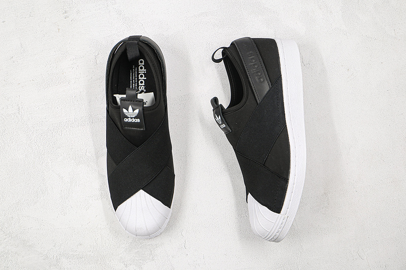 Superstar Slip-On Shoes Core Black/Core Black/Cloud White 15