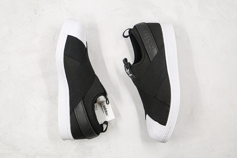 Superstar Slip-On Shoes Core Black/Core Black/Cloud White 17