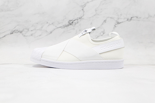 Superstar Slipon Shoes Cloud White/Cloud White/Cloud White 5