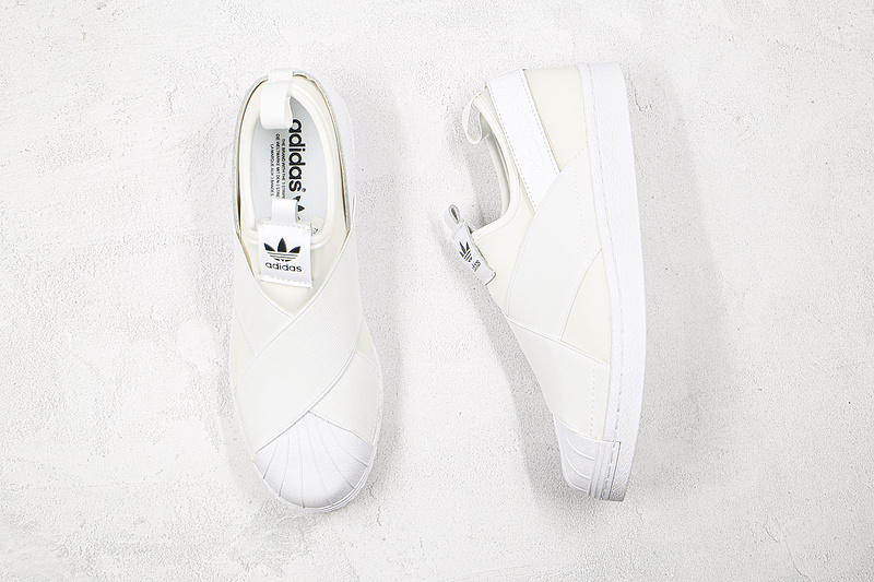 Superstar Slipon Shoes Cloud White/Cloud White/Cloud White 15