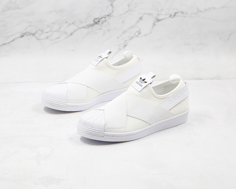 Superstar Slipon Shoes Cloud White/Cloud White/Cloud White 19