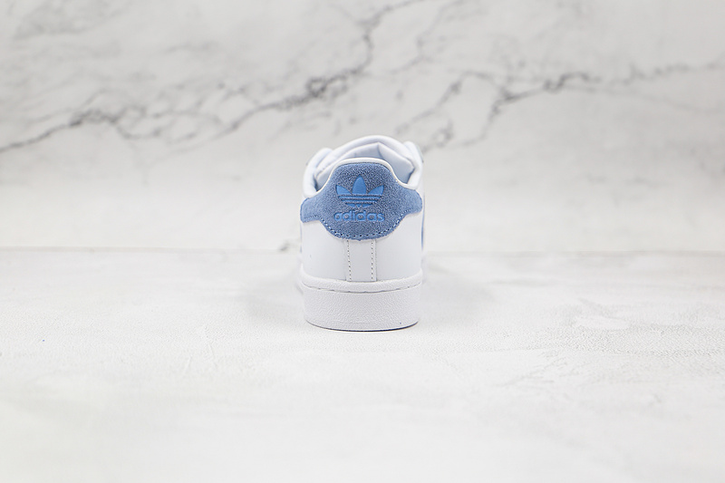 Superstar Shoes Cloud White/Glow Blue/Cloud White 7