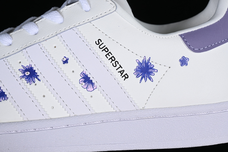 Superstar White/Purple 3