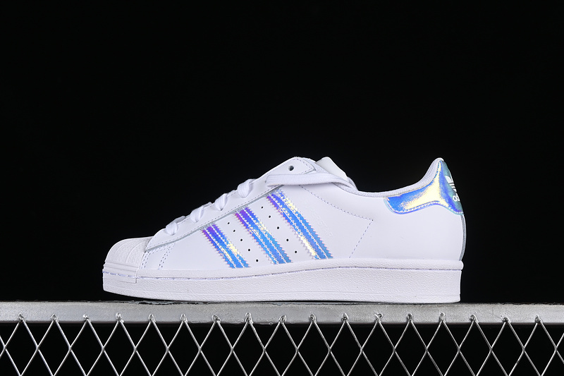 Superstar White Iridescent White/White/Silver Metallic 7