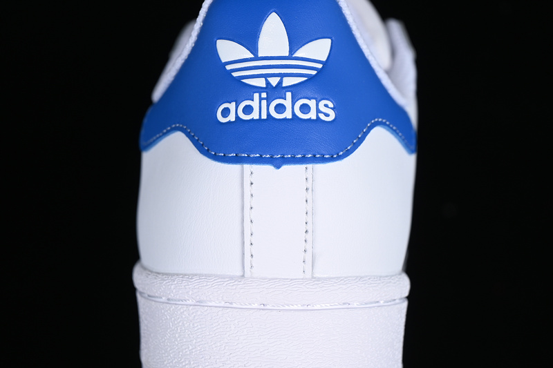 Adidas Superstar Cloud White/True Blue/Gold Metallic 29