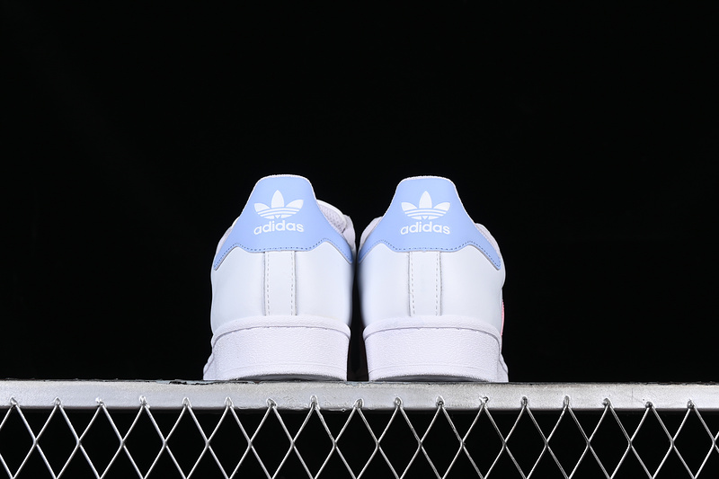 Superstar White/Pink/Blue 9