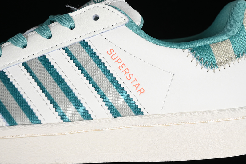 Superstar White/Green/Orange 29