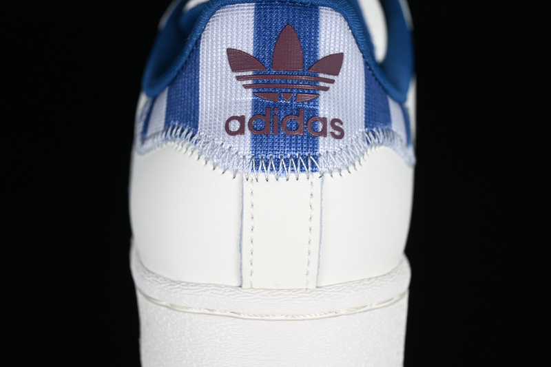 Adidas Superstar White/Blue 9