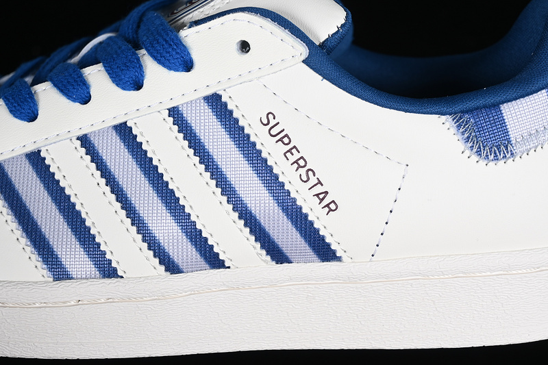 Adidas Superstar White/Blue 31