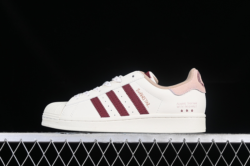 Superstar White/Red/Pink 19