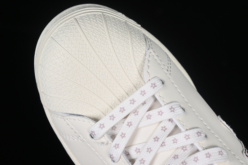 Superstar White/Red/Pink 23