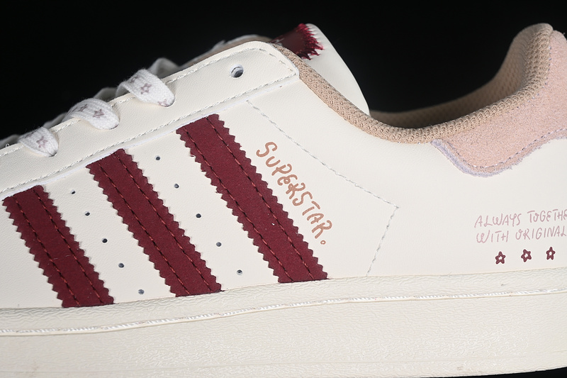 Superstar White/Red/Pink 25