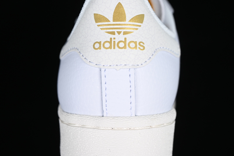 Superstar Adv White Cracked Leather Cloud White/Cloud White/Chalk White 5