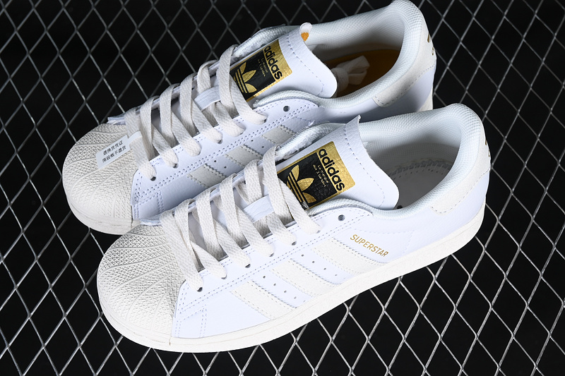 Superstar Adv White Cracked Leather Cloud White/Cloud White/Chalk White 11