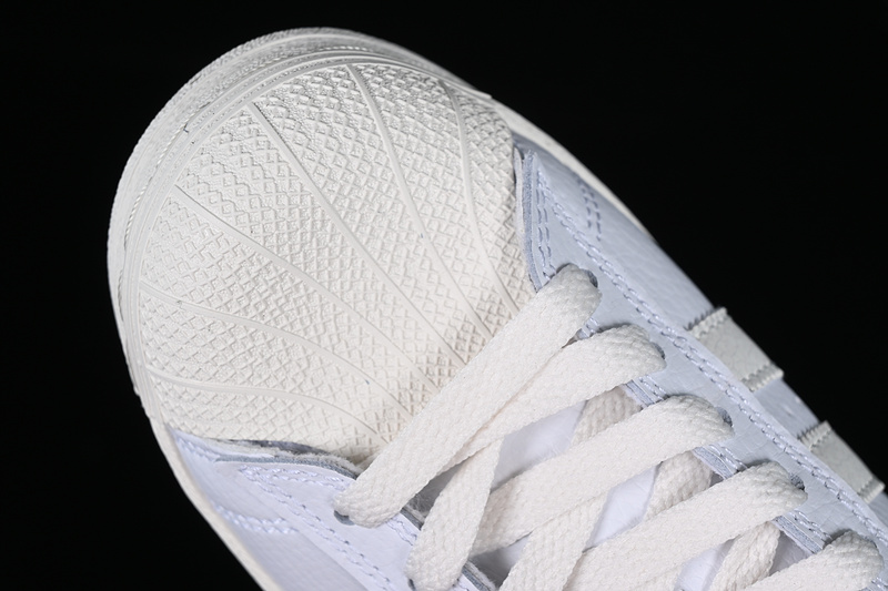 Superstar Adv White Cracked Leather Cloud White/Cloud White/Chalk White 13