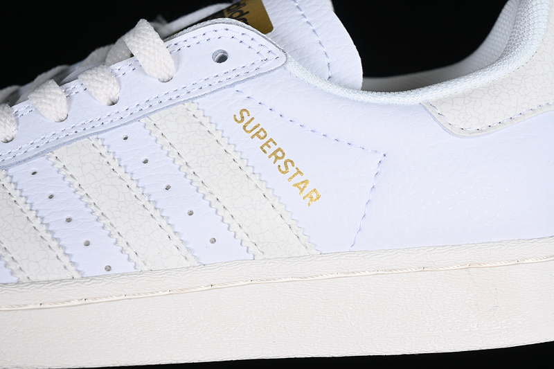 Superstar Adv White Cracked Leather Cloud White/Cloud White/Chalk White 21