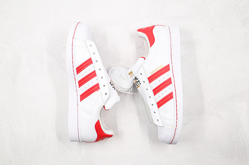 Superstar Laceless Shoes Cloud White/Team Collegiate Red/Solar Red 5