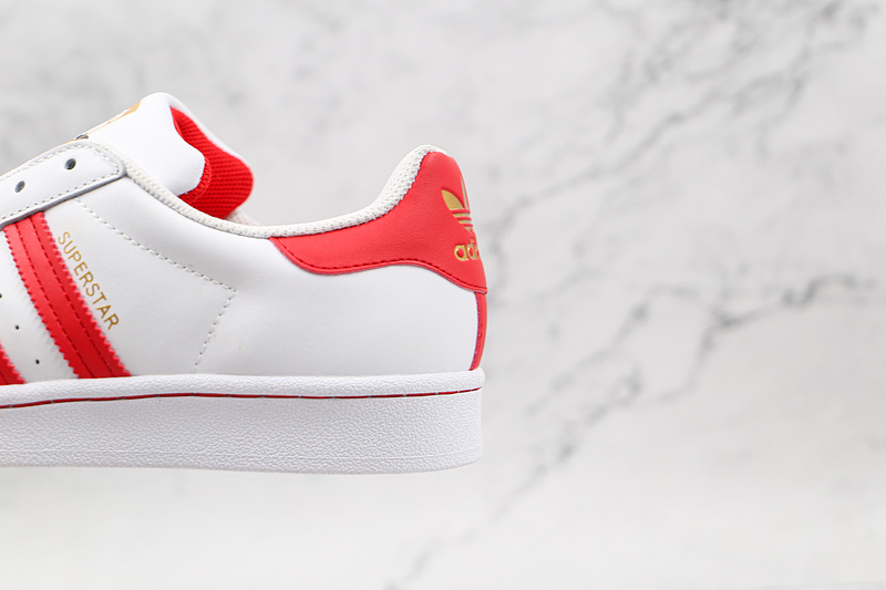 Superstar Laceless Shoes Cloud White/Team Collegiate Red/Solar Red 17