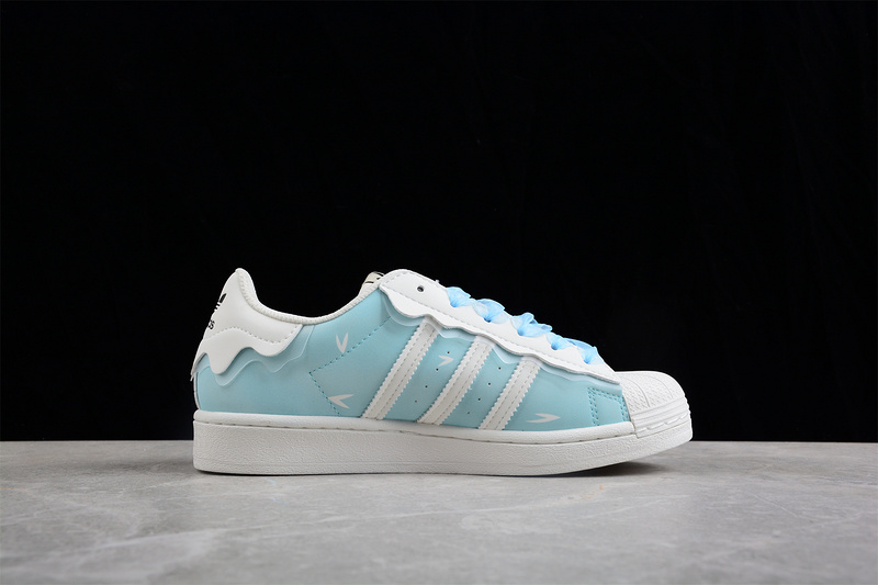 Superstar Shoes Cloud White/Light Blue/Core Black 5