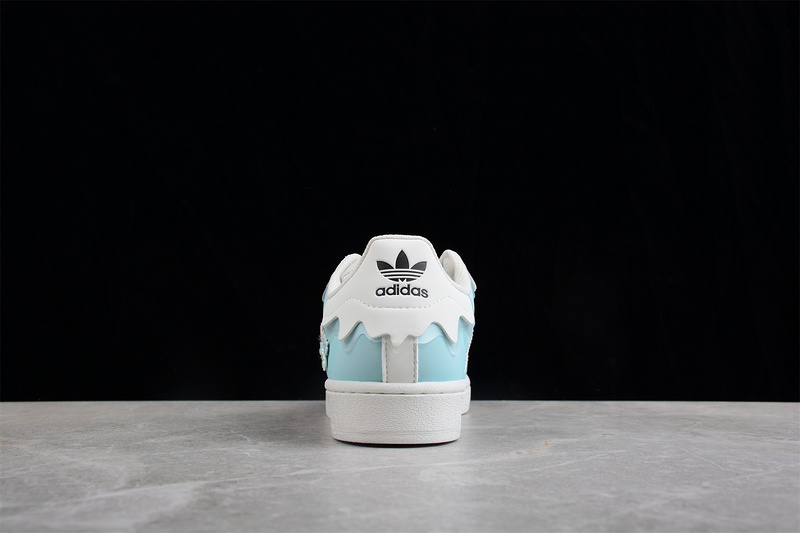 Superstar Shoes Cloud White/Light Blue/Core Black 9