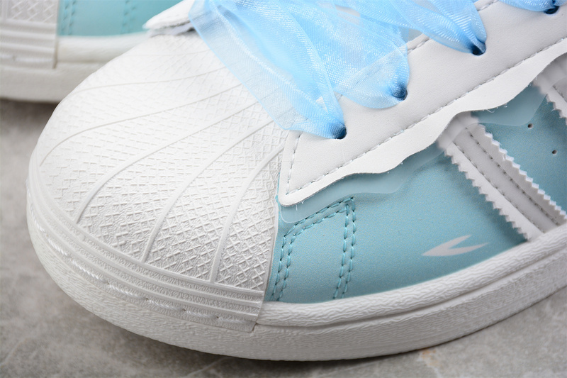 Superstar Shoes Cloud White/Light Blue/Core Black 21