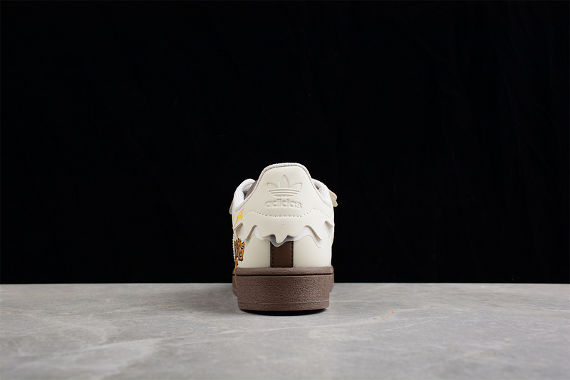 Superstar Shoes Creamy White/Brown/Black 27